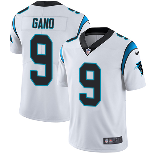 Nike Panthers #9 Graham Gano White Youth Stitched NFL Vapor Untouchable Limited Jersey